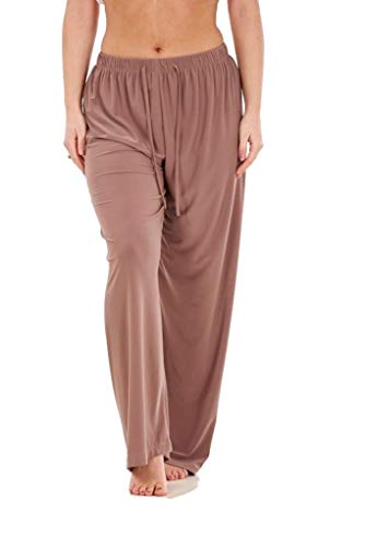 Apparel Ladies Women Trouser Elasticated Wide Leg High Waist ITY Regular Pants Black Red