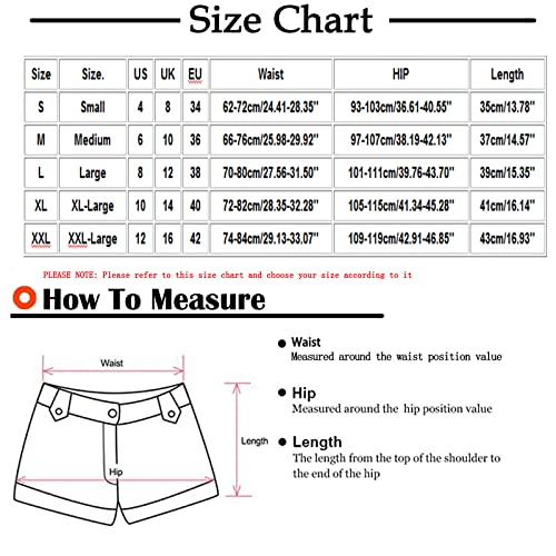 AMhomely Linen Shorts with Pockets for Women Summer Elastic Waist Drawstring Shorts Casual Beach Hotpants Fitness Yoga Shorts Loose Fit Pants UK, 01 Black, XL