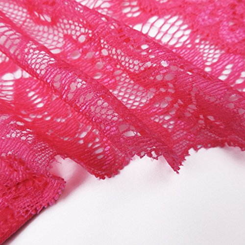 Sunm Boutique Multipack Women Lace Briefs Ultra Thin Lace Panties Sexy Underwear Low Rise Soft Bikini (Multicoloured XL)