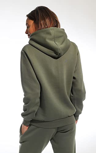 Light & Shade Women's Hooded Soft Touch Ladies Loungewear Hoodie Sweatshirt Top