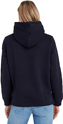 Tommy Hilfiger Women Heritage Hoodie, Blue (Desert Sky), L