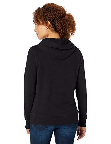 Amazon Essentials Women's Fleece Pullover Hoodie (Available in Plus Size), Black, M