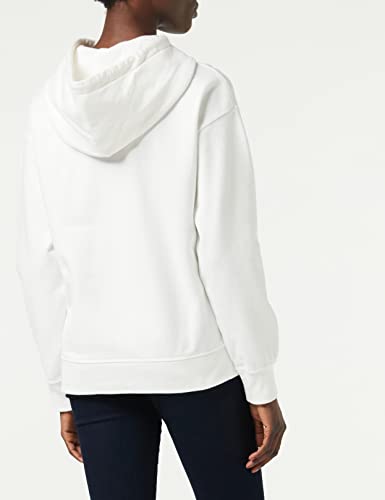 Levi's Women's Graphic Standard Hoodie, White, M