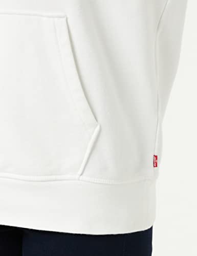 Levi's Women's Graphic Standard Hoodie, White, M