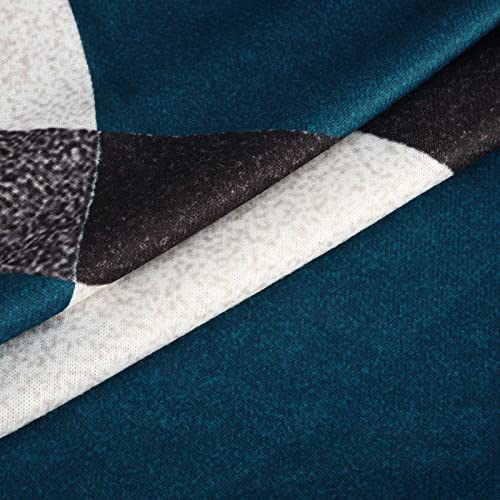 AMhomely Womens Long Sleeve Tops Ladies Lightweight Jumpers Button Front Slit Tunic, O Navy, L