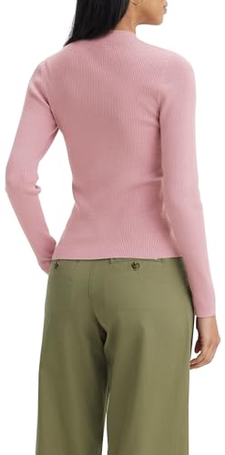 Levi's Women's Crew Rib Sweater Sweatshirt, Keepsake Lilac, M