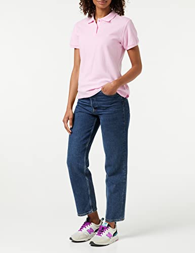 Fruit of the Loom Women's Premium Polo Shirt, Light Pink, 12 (Manufacturer Size:Medium)