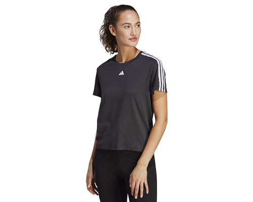 adidas IC5039 TR-ES 3S T T-Shirt Women's Black/White Size M