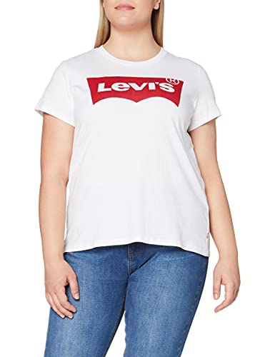 Levi's Women's The Perfect Tee, Batwing White, M