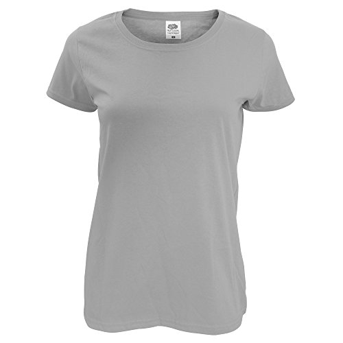 Fruit of the Loom Womens/Ladies Short Sleeve Lady-Fit Original T-Shirt (S) (White)