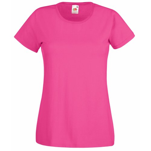 Fruit of the Loom Valueweight T Lady-Fit Women's T-Shirt - Multicolour - L