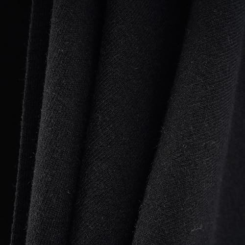 Danfiki Poncho for Women Knitted Shawls and Wraps Cross Front Cape Cashmere Feel Cardigan Multiway