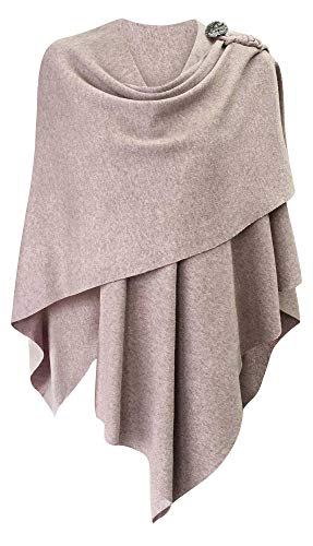 PULI Womens Cross Front Shawl Wraps Elegant ponchos Finely Draped Knitted Cape Cardigan For Evening dress Wedding Shawls