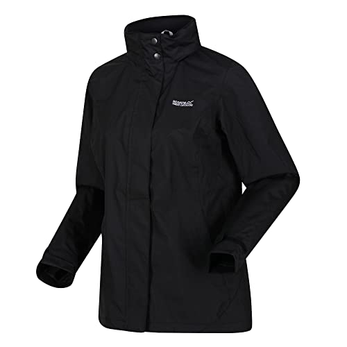 Regatta Women's Daysha Jackets Waterproof Shell, Black, 10 UK