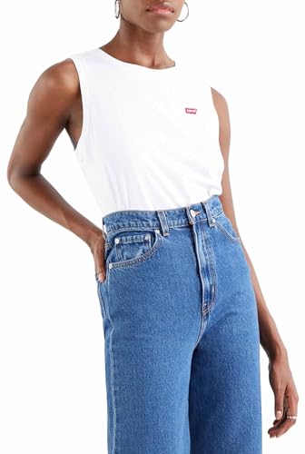 Levi's Women's Dara Tank Top, White +, M