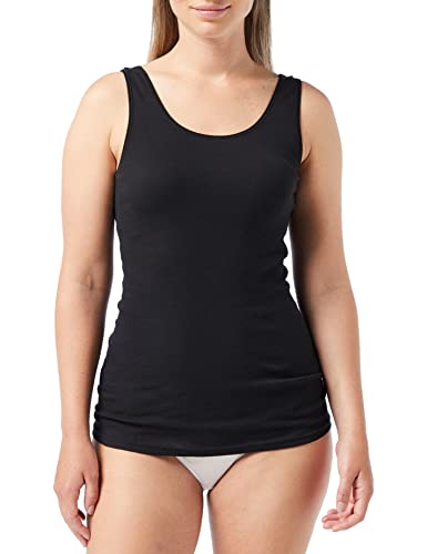 Triumph Women's Katia Basics Shirt02 Undershirt, Black (BLACK 04), 12 (Manufacturer Size:40)