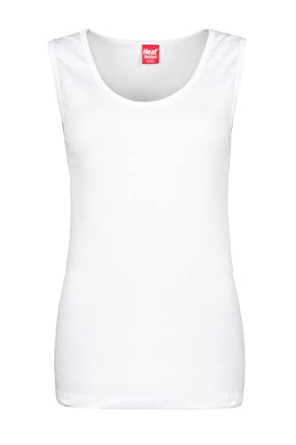 HEAT HOLDERS SOCKSHOP Ladies' 0.45 TOG Sleeveless Vest Pack of 1 White S