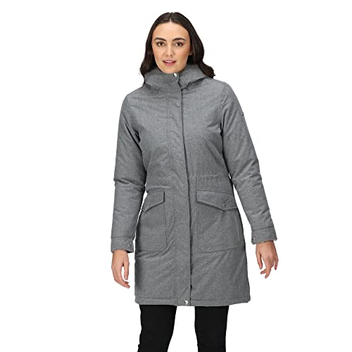 Regatta Women's Romine Jackets Waterproof Insulated, StormGreyMrl, 16 UK