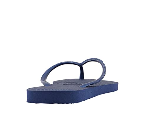Havaianas Women's Slim Flip Flops, Blue (Navy Blue 0555), 6/7 UK