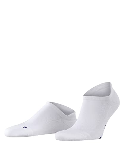 FALKE Unisex Cool Kick Sneaker U SN Soft Breathable Quick Drying Low-Cut Plain 1 Pair Trainer Socks, White (White 2000), 9.5-10.5