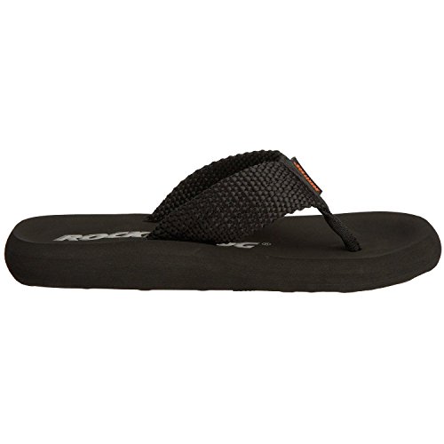 Rocket Dog Women's Sunset Flip Flops, Black, 6 UK
