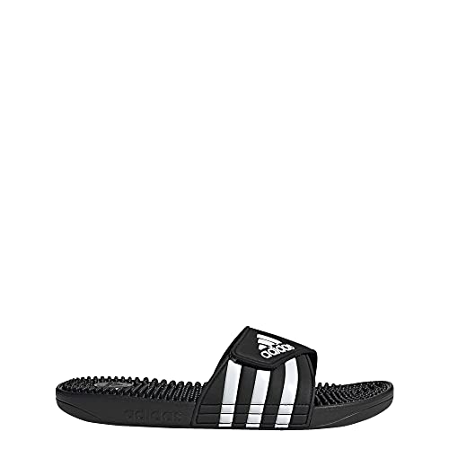 adidas Unisex Adissage Slides, Core Black/Ftwr White/Core Black, 11 UK