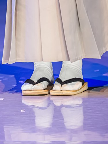 Satinior 6 Pairs Unisex Tabi Flip Flop Socks Geta Socks Cotton Split Toe Tabi Socks Elastic for Women and Men, Multicolour,