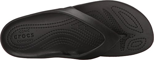 Crocs Women's Kadee Ii Flip Flop, Black 01, 7 UK