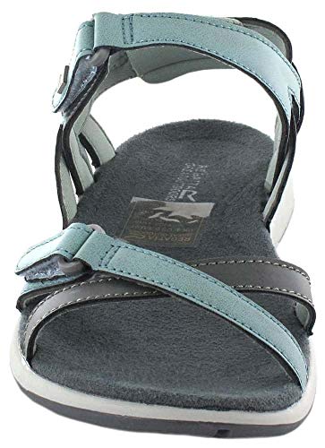 Regatta Womens Santa Cruz Strappy Adjustable Sandals - Stone Blue - 5 UK