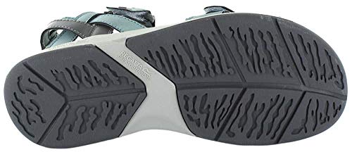 Regatta Womens Santa Cruz Strappy Adjustable Sandals - Stone Blue - 5 UK