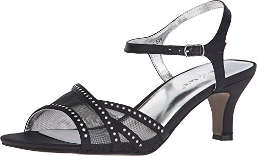 David Tate Women's Violet Black Sandal 12 M (B)
