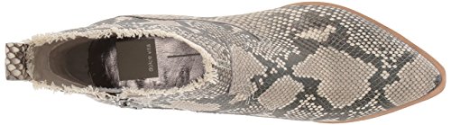 Dolce Vita Women's Unity Ankle Boot, Snake Print Embossed Leather, 4 UK