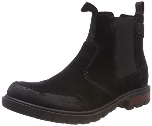 Cat Footwear Men's Economist Chelsea Boots, Black (Black Black), 7 UK