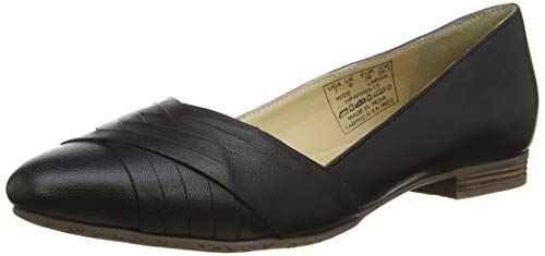 Hush Puppies Women's Marley Platform Ballet Flats, Black Black Black 13 13, 5 UK