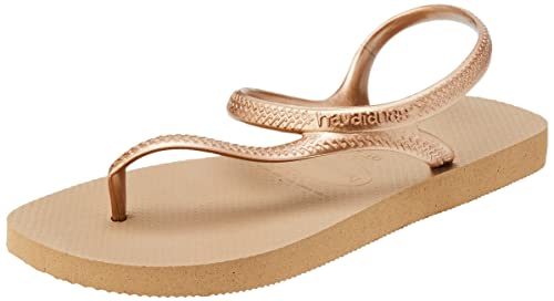 Havaianas, Women's, Flash Urban, Beach Sandals, Rose Gold, 6/7 UK