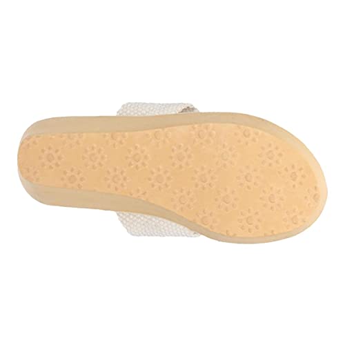 Rocket Dog Diver Womens Cream Wedged Sandal - Size 6 UK - Off-White