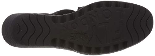 Fly London Women's Yaji888fly Sandal,Black Black 000,6 UK