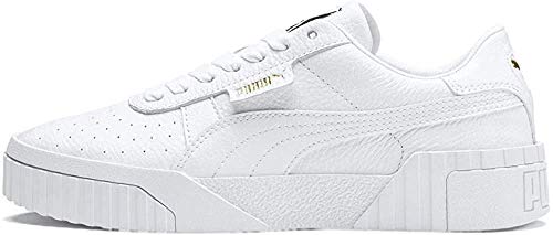 PUMA Women Cali Wn's Low-Top Trainers, PUMA White-PUMA White, 7 UK