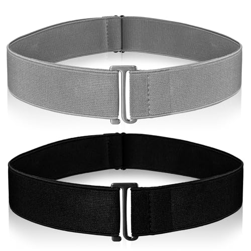 Amaxiu No Show Women Belt(Grey+Black)
