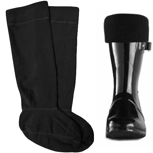 Womens Fleece Wellie Socks Adult Ladies Welly Wellington Boot Thermal Liners Warm Outdoor Sock One Size 4-7