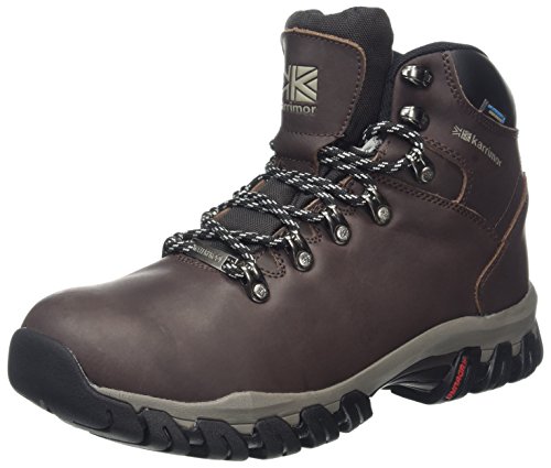 Karrimor Mendip 3 CH Ladies weathertite waterproof Womens leather walking boot, Dark Brown, UK 6 (EU39)