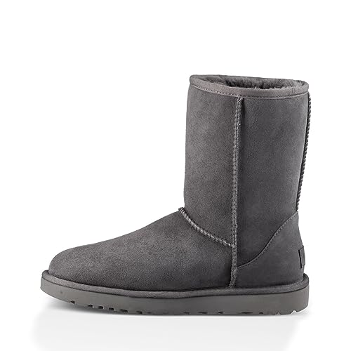 UGG Women's Classic Short II Classic Boot, Grey, 3 UK