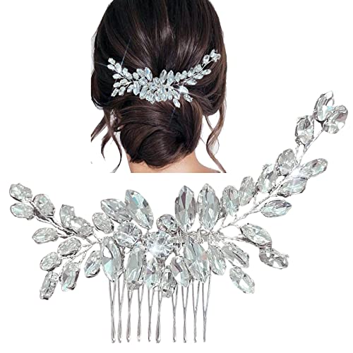 Bridal Hair Accessories: Vintage Crystal & Pearl Headbands
