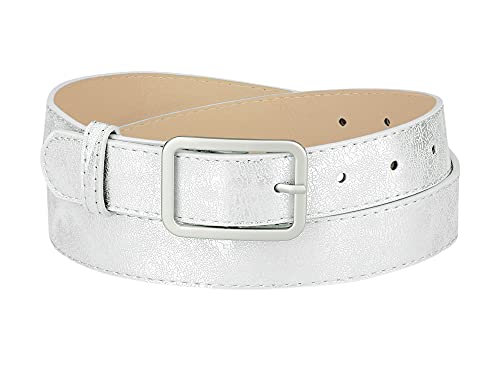 Allegra K Retro Shiny Skinny Waist Belt