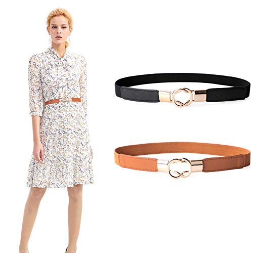 Retro Waistband for Dress: Women's Elastic Waist Belt