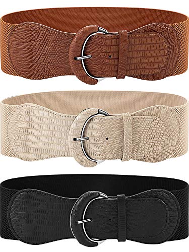 Women's Wide Retro Belt - 3 Color Options