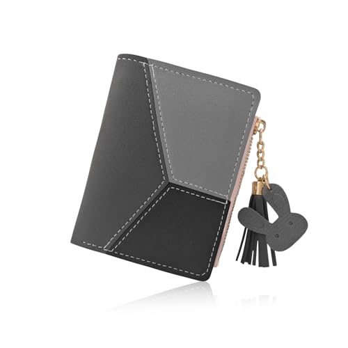 Retro Multifunction Wallet for Women - Grey