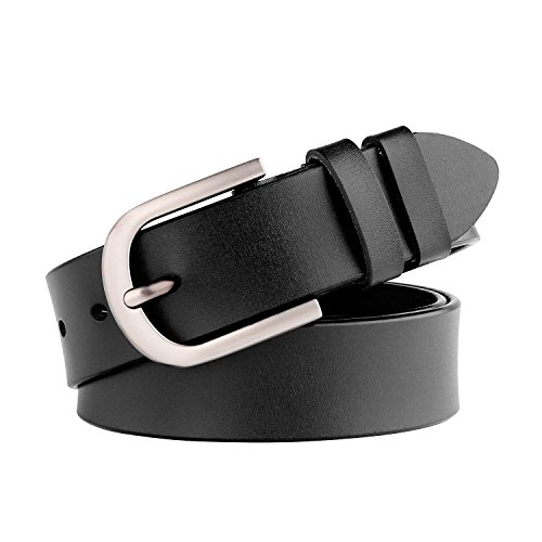 Vintage Women's Leather Pin Buckle Belt