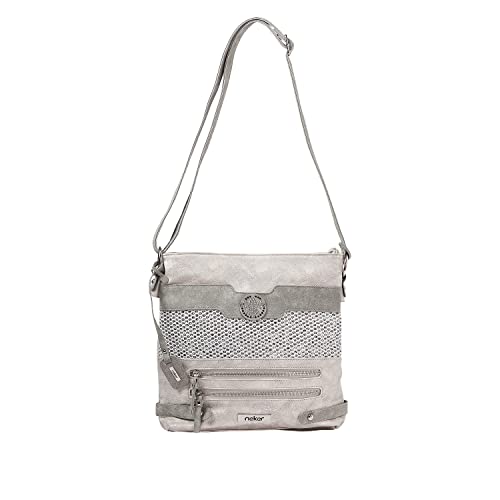 Rieker Women's Grey Handbag, Small UK Size