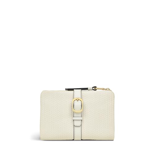 Vintage Natural Weave Bifold Purse - Retro Chic